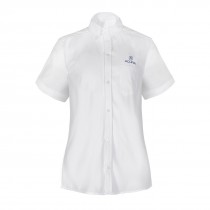 Blusa blanca para dama asesor de servicio (Acura)
