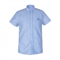 Camisa azul cielo para caballero asesor de servicio (Acura)